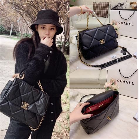 chanel large 19 flap bag|chanel 19 bag large.